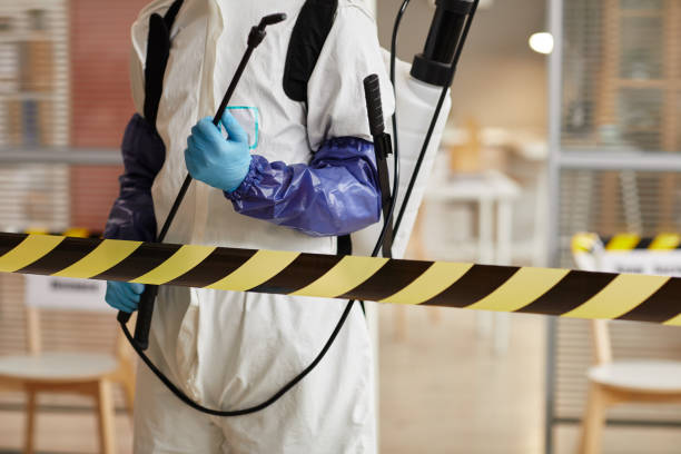 Professional Infectious Disease Decontamination technician working in Watchung, NJ